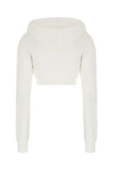 Felpa cropped in cotone -  | Wise
