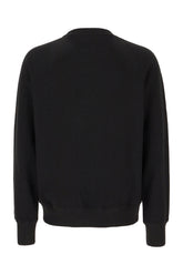 Black cotton sweatshirt -  | Wise