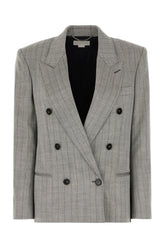 Embroidered stretch wool blazer -  | Wise