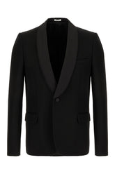 Black wool blazer -  | Wise