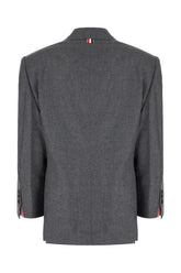 Grey wool blazer -  | Wise