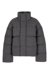 Grey wool down jacket -  | Wise