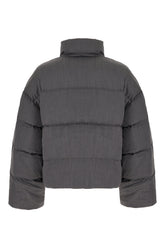 Grey wool down jacket -  | Wise