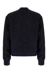 Midnight blue wool blend jacket -  | Wise