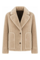 Giacca reversibile in shearling ecologico -  | Wise
