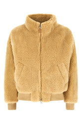 Giubbino in eco pelliccia beige -  | Wise