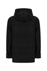 Giubbino in misto lana blu notte -  | Wise