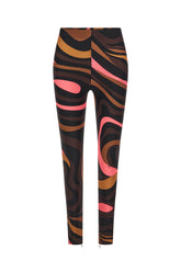 Leggings in nylon stretch stampato -  | Wise
