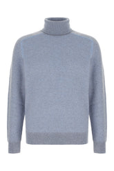 Powder blue cashmere sweater -  | Wise