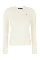 Ivory wool blend sweater -  | Wise