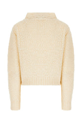Ivory wool blend sweater -  | Wise