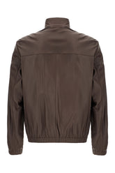 Chocolate leather jacket -  | Wise