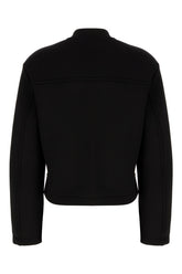 Black stretch polyester 4 Moncler Edward Enninful sweatshirt -  | Wise