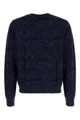 Embroidered cotton blend sweater -  | Wise