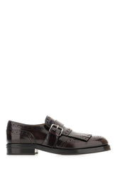 Dark brown leather loafers -  | Wise