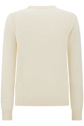 Maglione in cashmere crema -  | Wise
