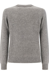 Maglione in cashmere grigio -  | Wise