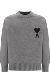 Maglione in lana grigia -  | Wise