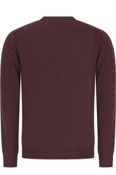 Maglione in lana vinaccia -  | Wise