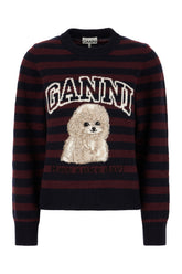 Maglione in misto lana con ricamo -  | Wise
