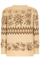 Maglione in misto lana decorato -  | Wise