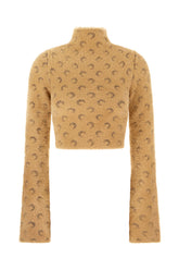 Maglione in misto nylon cammello -  | Wise