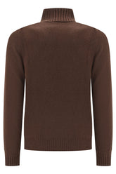 Maglione marrone in lana e cashmere -  | Wise
