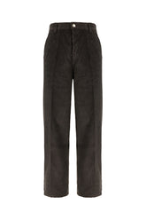 Dark grey corduroy pants -  | Wise