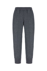 Grey wool blend joggers -  | Wise