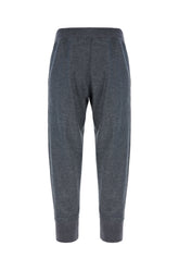 Grey wool blend joggers -  | Wise