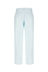 Light blue cotton pants -  | Wise