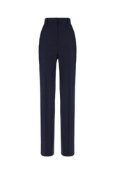 Black stretch wool pants -  | Wise
