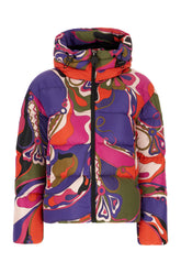 Printed nylon down jacket -  | Wise