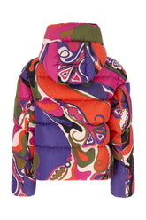 Printed nylon down jacket -  | Wise