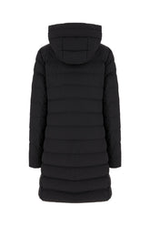 Black nylon blend down jacket -  | Wise