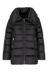 Black polyester Natalia down jacket -  | Wise