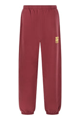 Pantalone jogging in cotone bordeaux -  | Wise