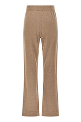 Pantaloni in cashmere cammello -  | Wise
