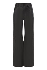 Pantaloni in pelle nera -  | Wise