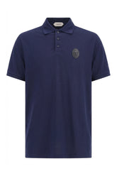 Polo in cotone blu -  | Wise