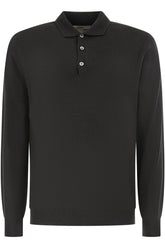 Polo in lana antracite -  | Wise