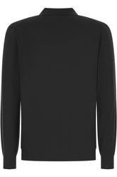 Polo in lana antracite -  | Wise