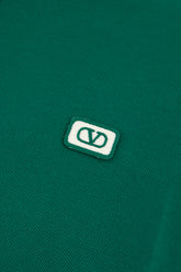 Green piquet polo shirt -  | Wise
