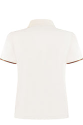 Polo in seta avorio -  | Wise