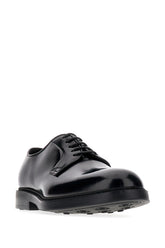 Black leather lace-up shoes -  | Wise
