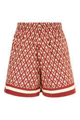 Bermuda in cotone con stampa -  | Wise