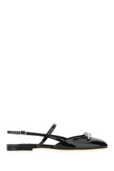 Black leather Belinda ballerinas -  | Wise