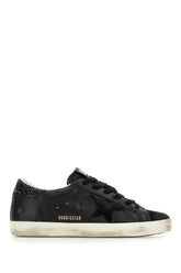 Black leather Superstar sneakers -  | Wise