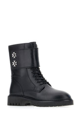 Black leather ankle boots -  | Wise