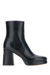 Black leather boots -  | Wise